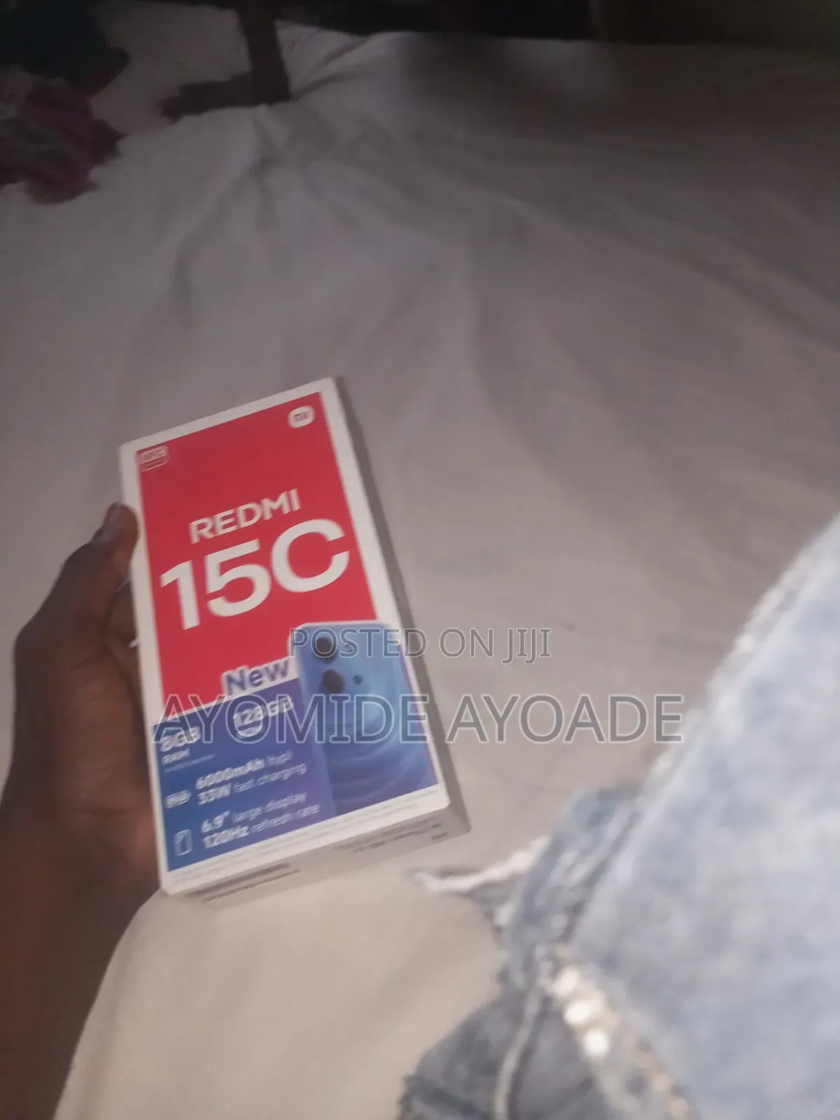 Xiaomi Redmi 15C 4G 128 GB Black