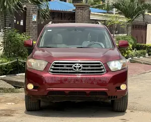 Toyota Highlander Sport 2008 Burgundy