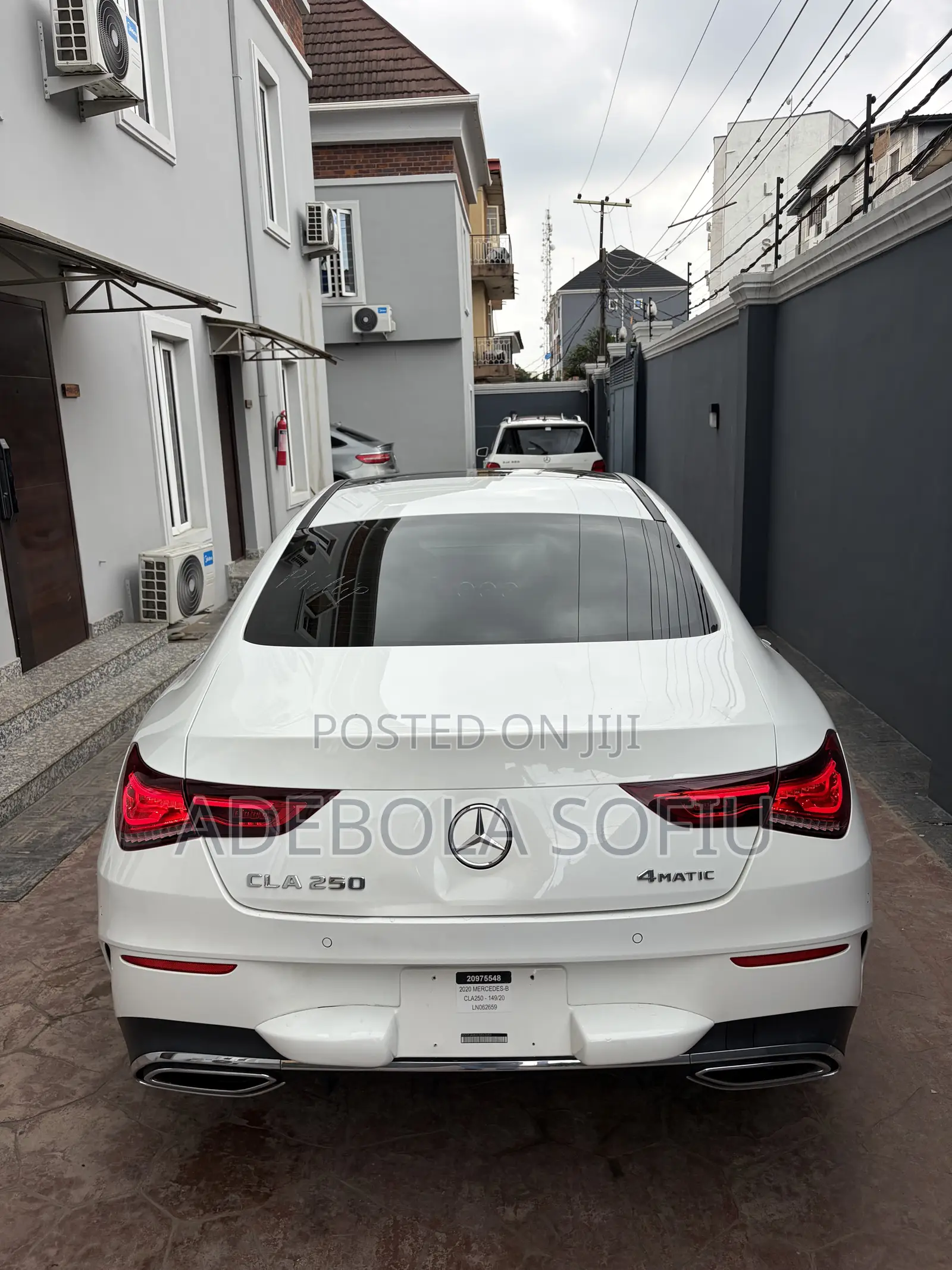 Mercedes-Benz CLA-Class CLA 250 Sedan 2020 White
