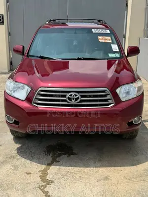 Toyota Highlander Base 2009 Burgundy