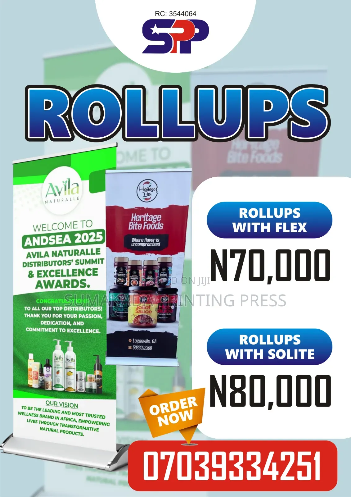 Roll Up Banners | Standard Flex & Premium Solite, Design + Print