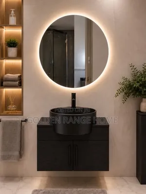 Executive Wall Hung Vanity Cabinet Basin