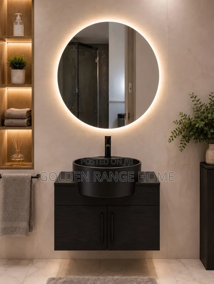 Executive Wall Hung Vanity Cabinet Basin