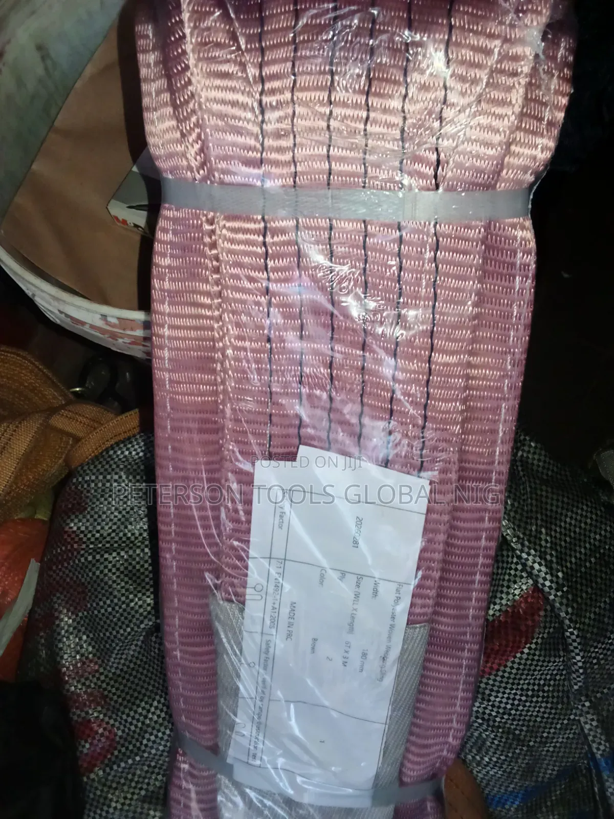 6ton X 3m Polyester Webbing Sling/ Lifting Belt