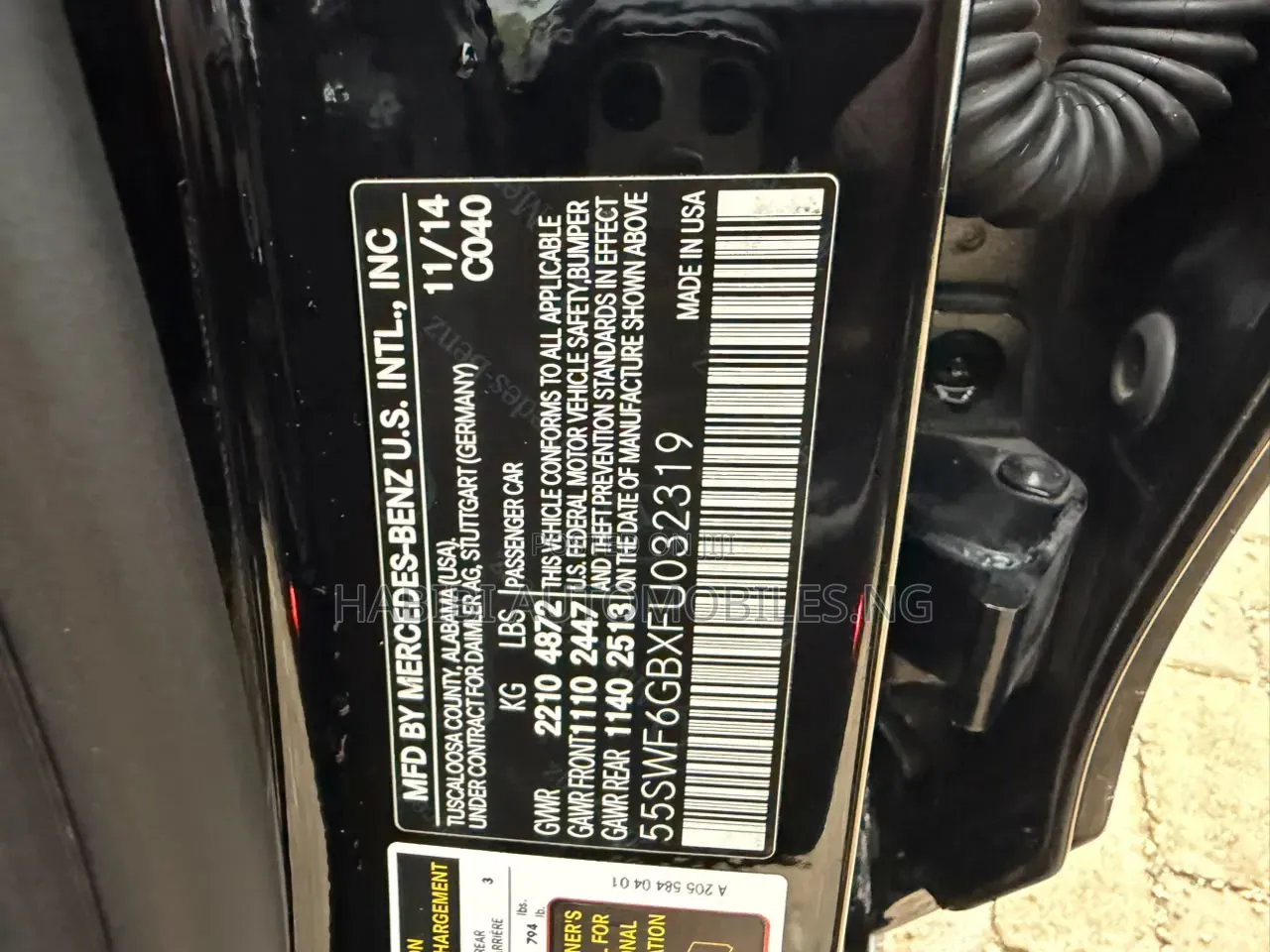 Mercedes-Benz C400 2016 Black