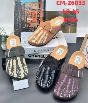 Unisex Skeleton Clog Shoes