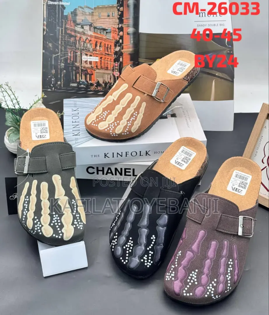 Unisex Skeleton Clog Shoes