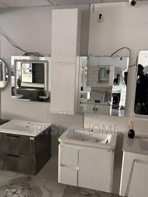 PVC Luxury Cabinet With Side Shelve