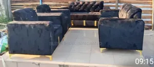 Sofa Sets With Golden Legs