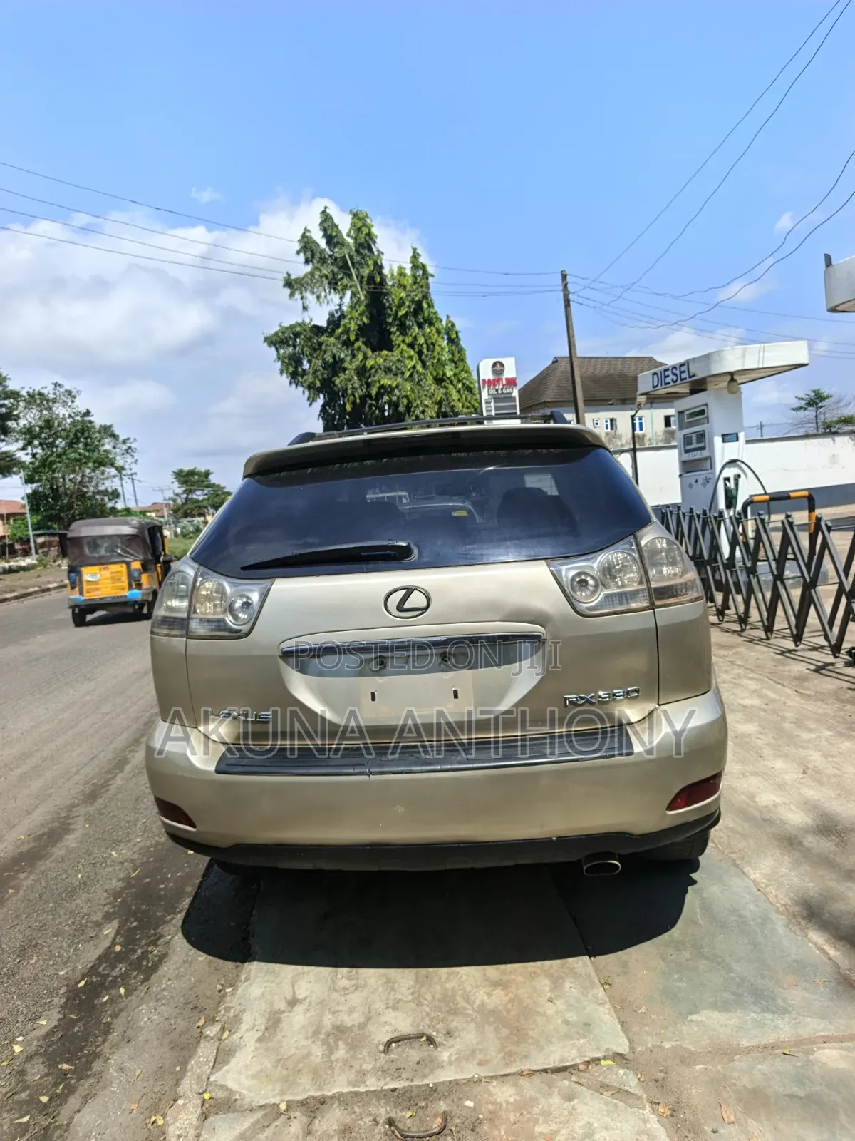 Lexus RX 2004 Gold