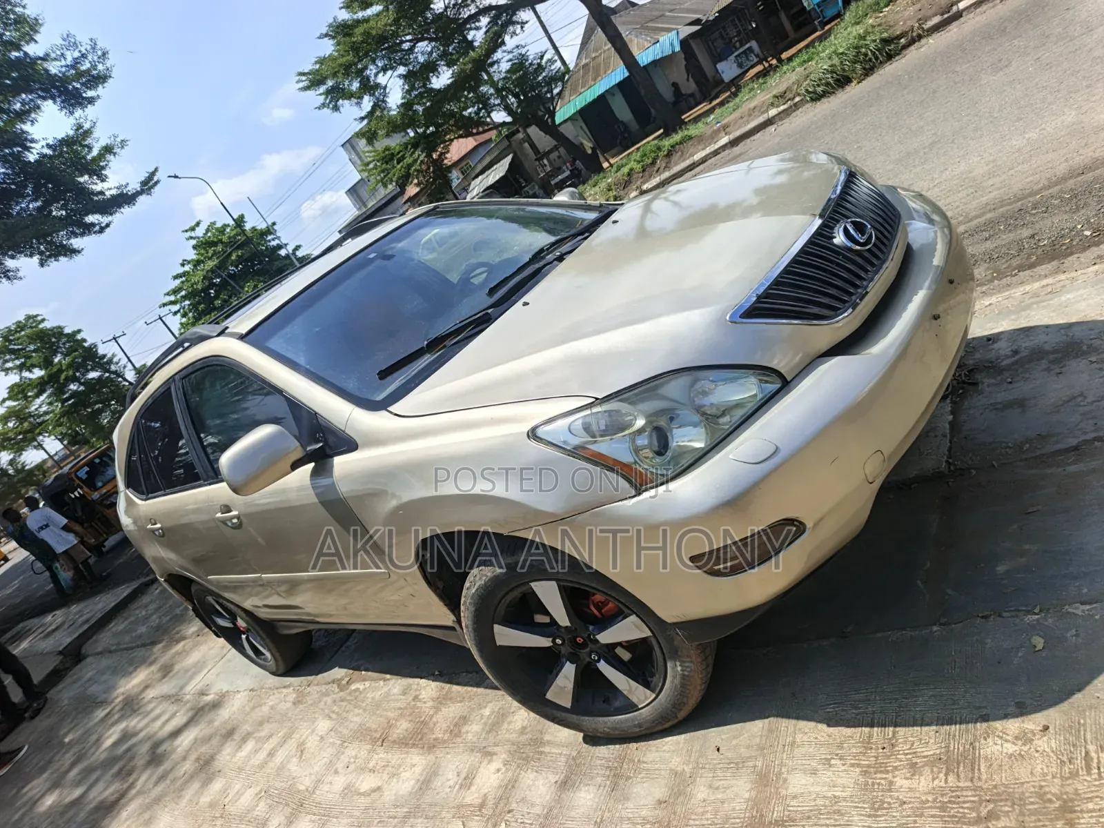 Lexus RX 2004 Gold