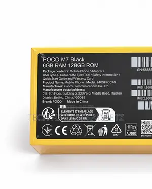 New Xiaomi Poco M7 128 GB Black