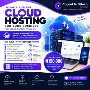 Reliable Cloud Hosting & Business Website Hosting Services