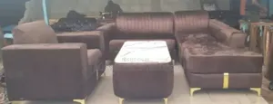 Brown L Shape and Single With Table