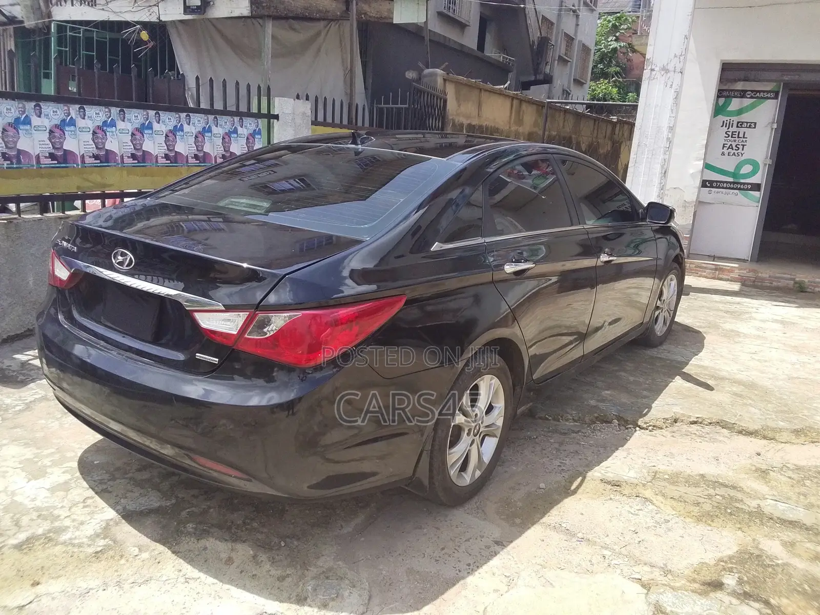 Hyundai Sonata 2012 Black