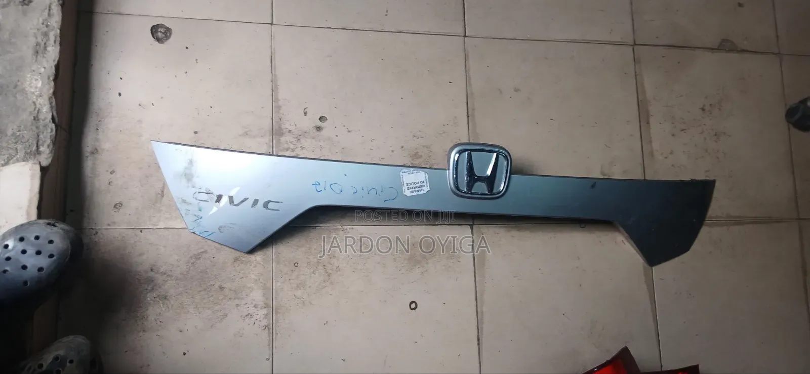 Boot Plastic Honda Civic 2016