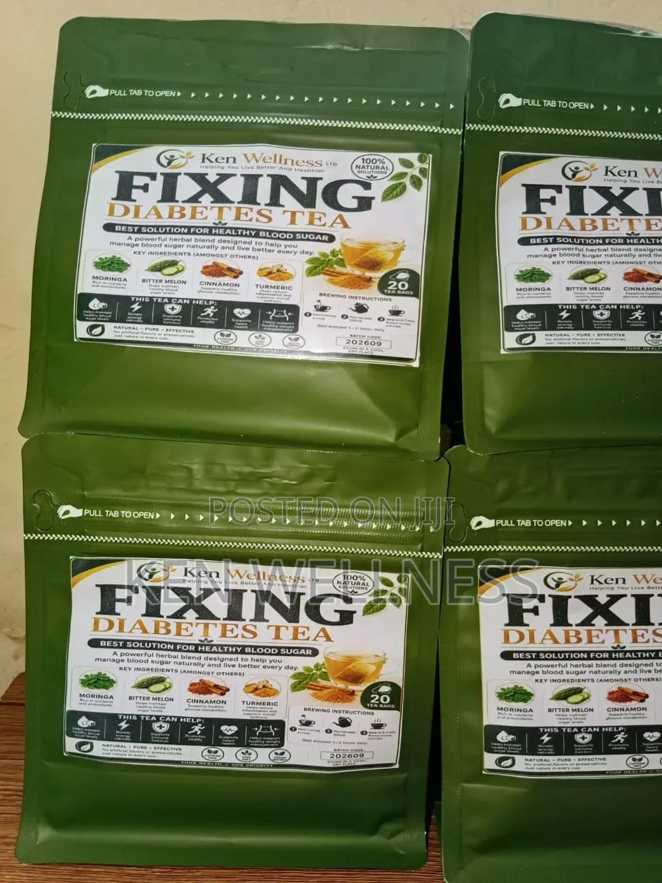 Premium Blood Sugar Herbal Tea (Abuja)