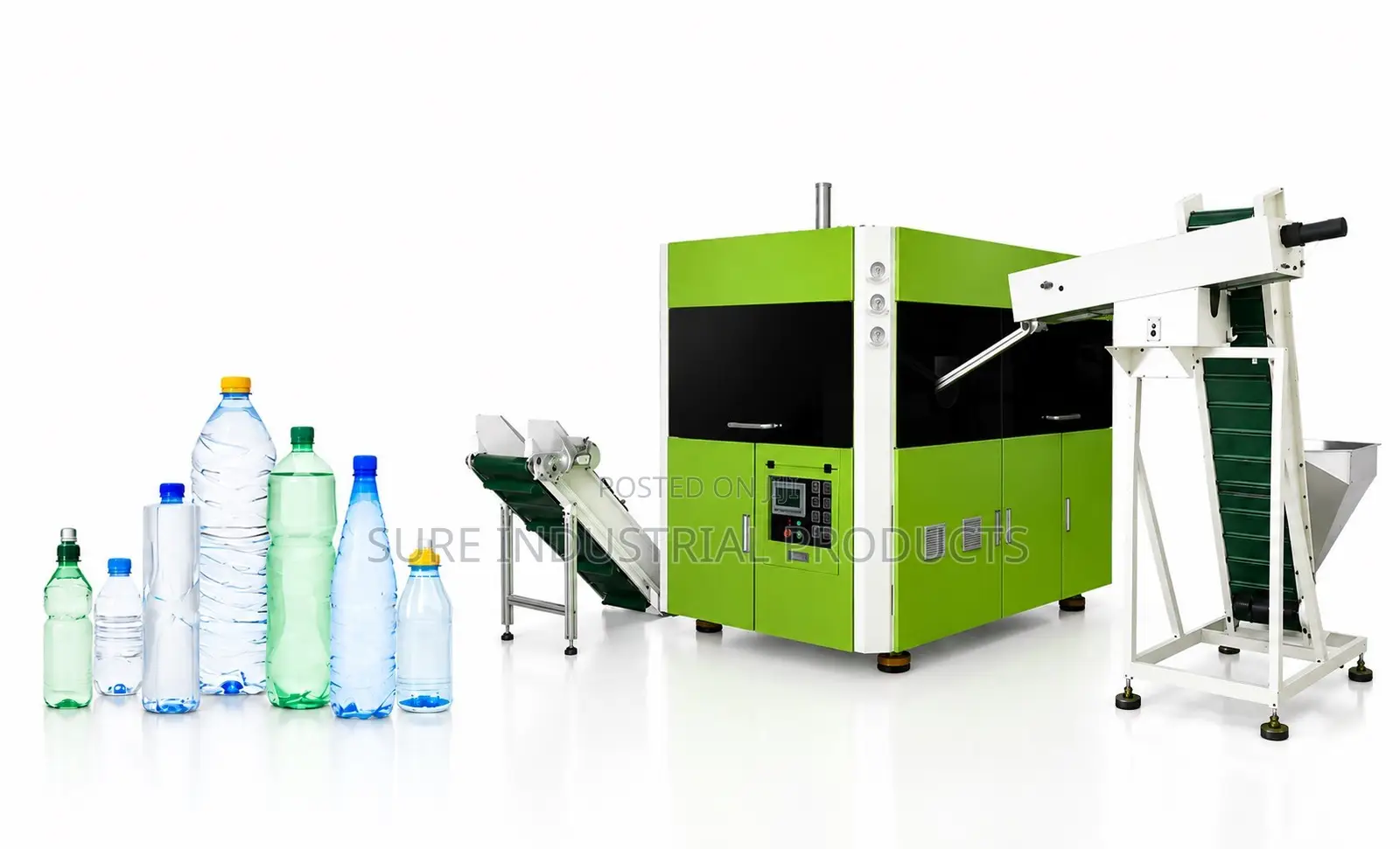 Brand New Automatic 3 Cavity Plastic Bottle Blowing Machine