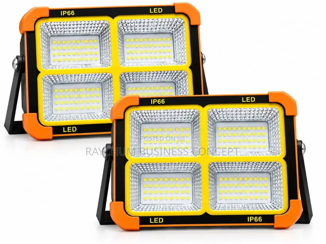 Green Yield 500W Rechargeable Solar LED Flood Light