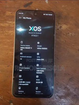 Infinix Smart 9 64 GB Gray