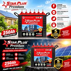 250ah Starplus Tubular Battery