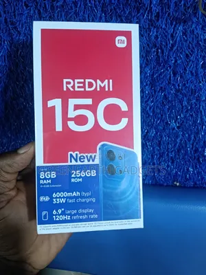 New Xiaomi Redmi 15C 4G 256 GB Black