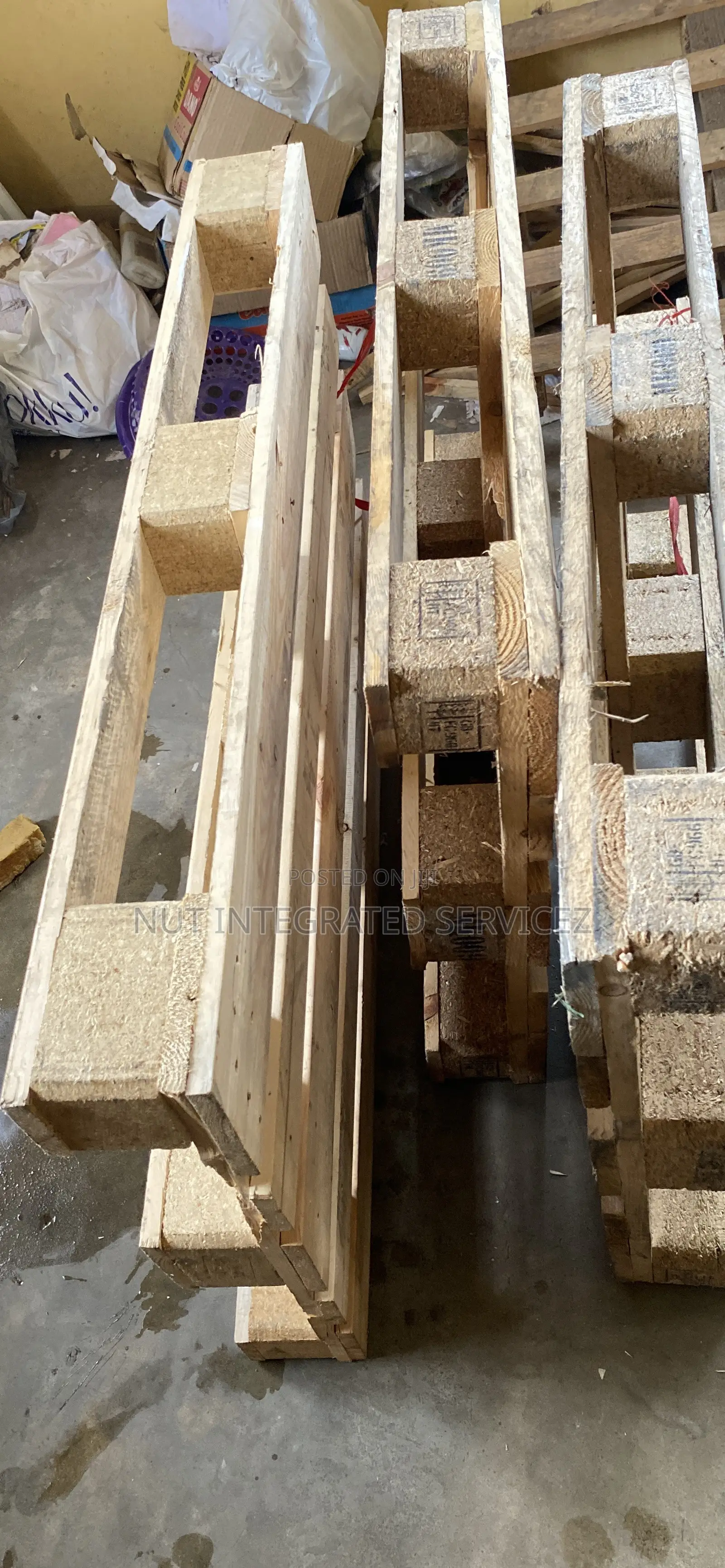 Structural Wooden Pallets 120 by 80