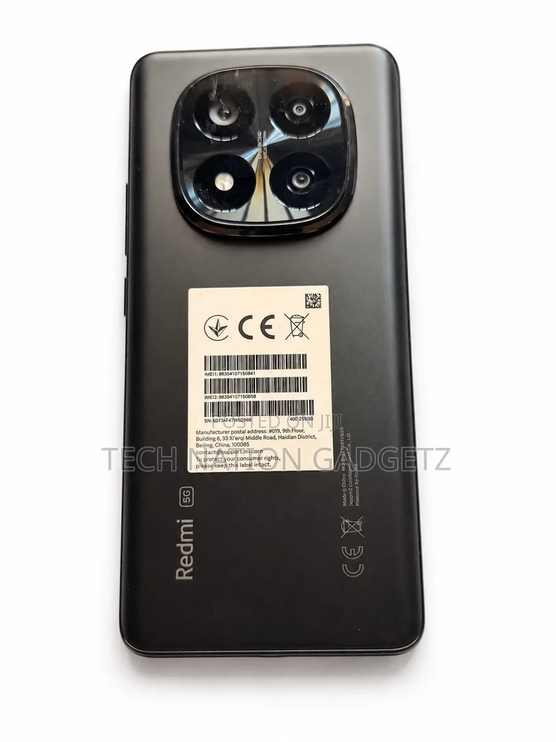 Xiaomi Redmi Note 14 Pro+ 5G 256 GB Black