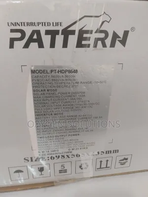 8kva 48v Patern Hybrid Inverter