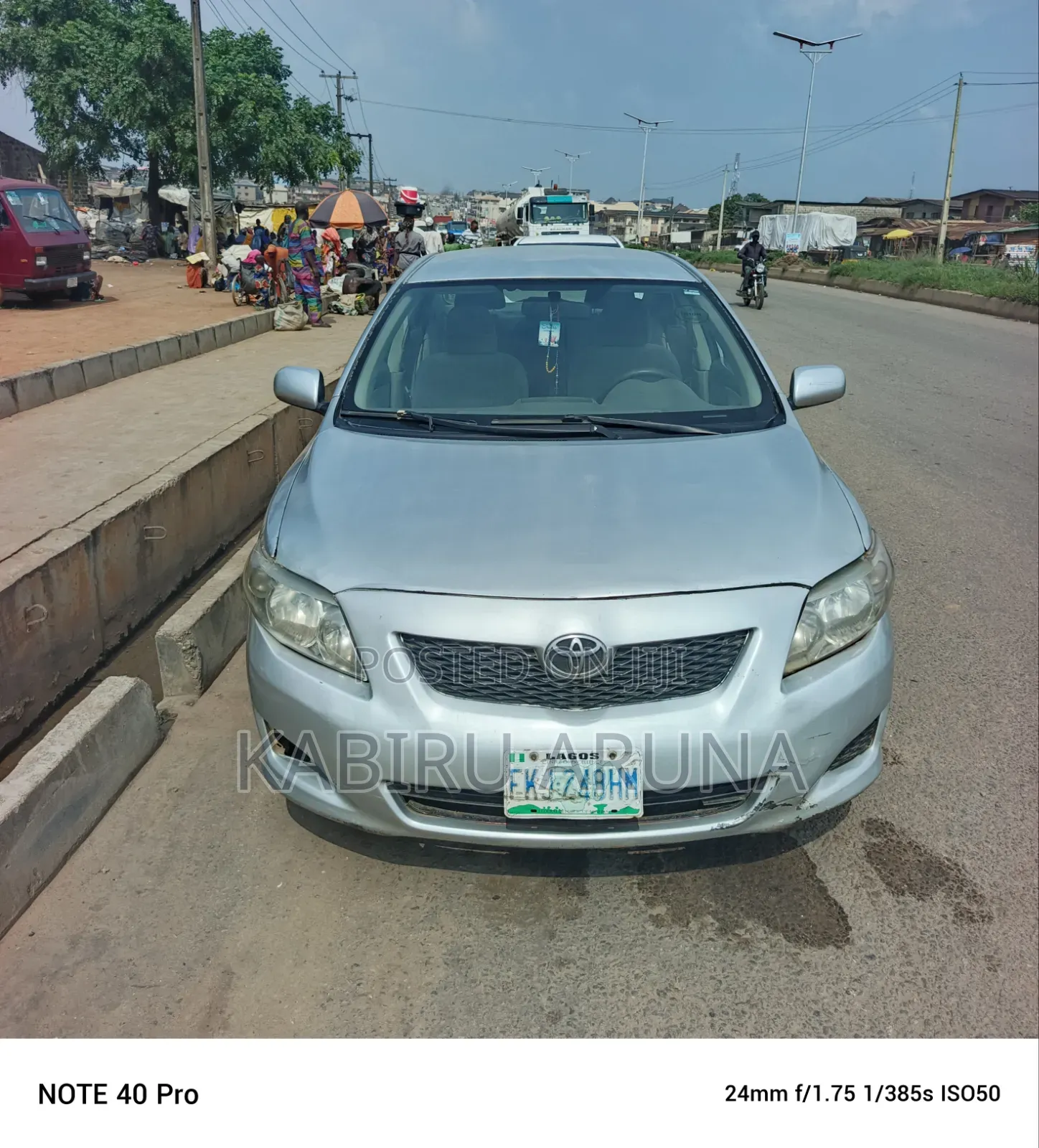 Toyota Corolla 2008 Silver