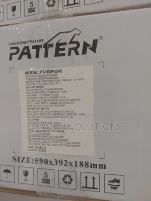 6.2kva 48v Pattern Hybrid Inverter