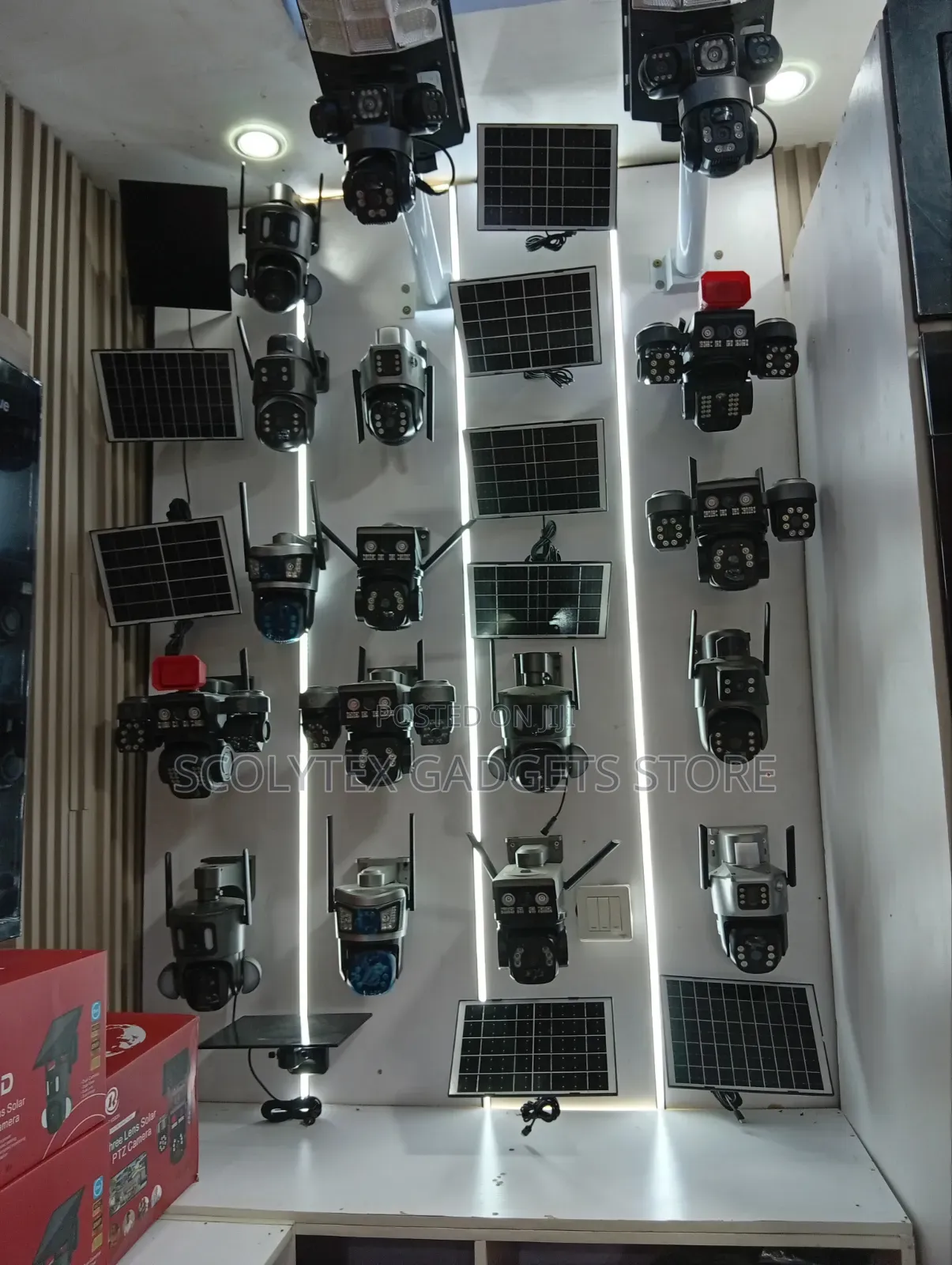 AI Solar Street Camera