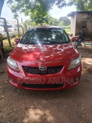 Toyota Corolla 2008 Red