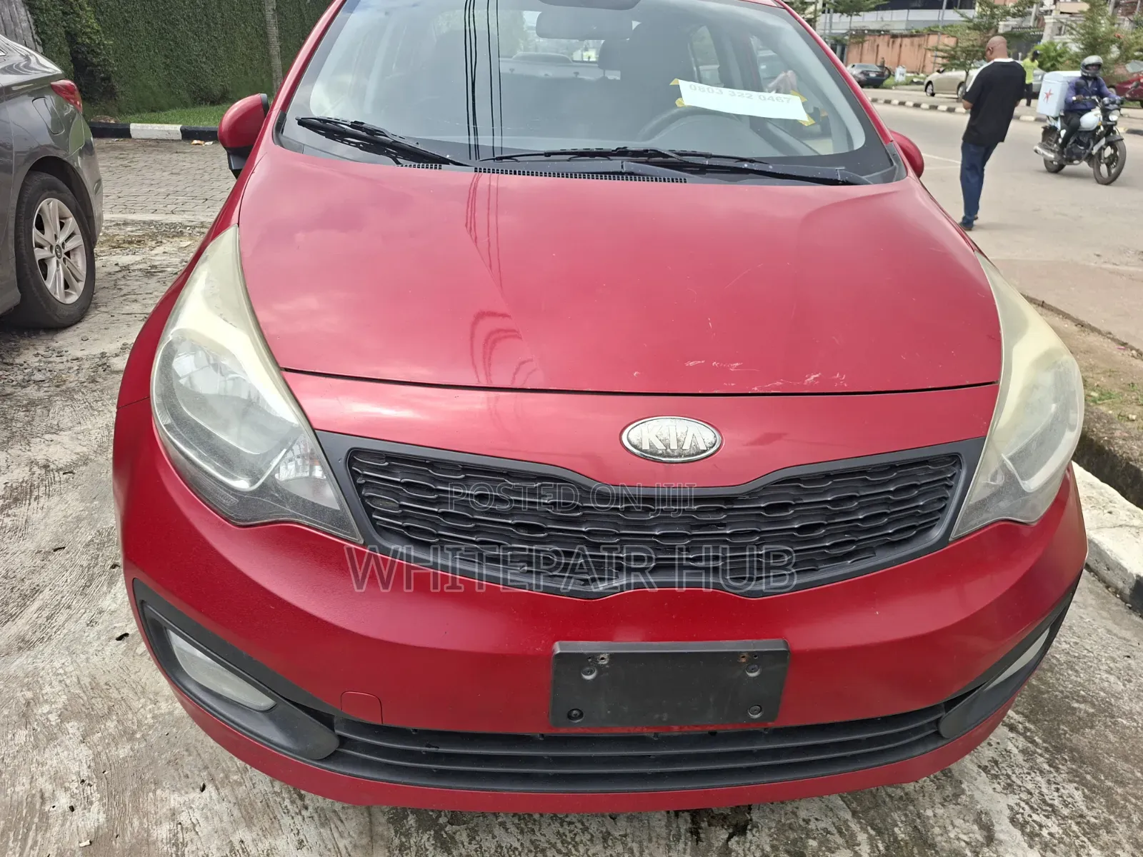 Kia Rio 2013 Red
