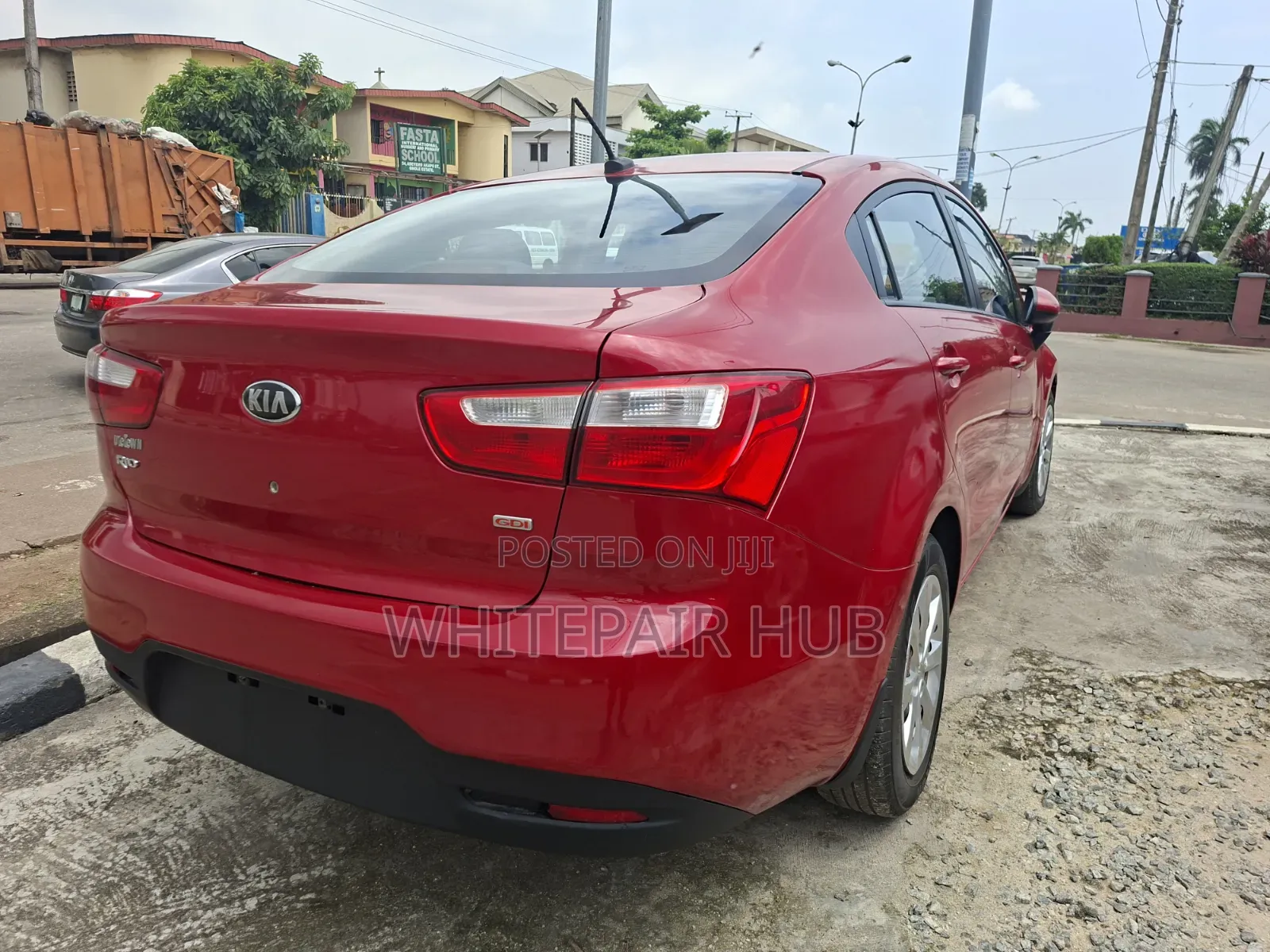 Kia Rio 2013 Red