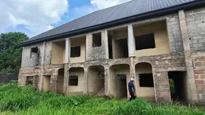 Uncompleted Building With Four Flats, BQ on 4 Plots for Sale Umuahia