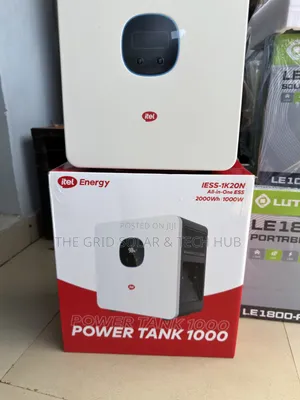 Itel Power Tank 1000 Portable Power Station – 2kWh LiFePO4, 1000W