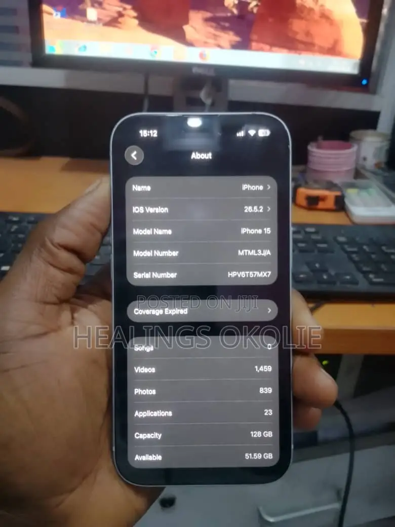 Apple iPhone 15 128 GB White