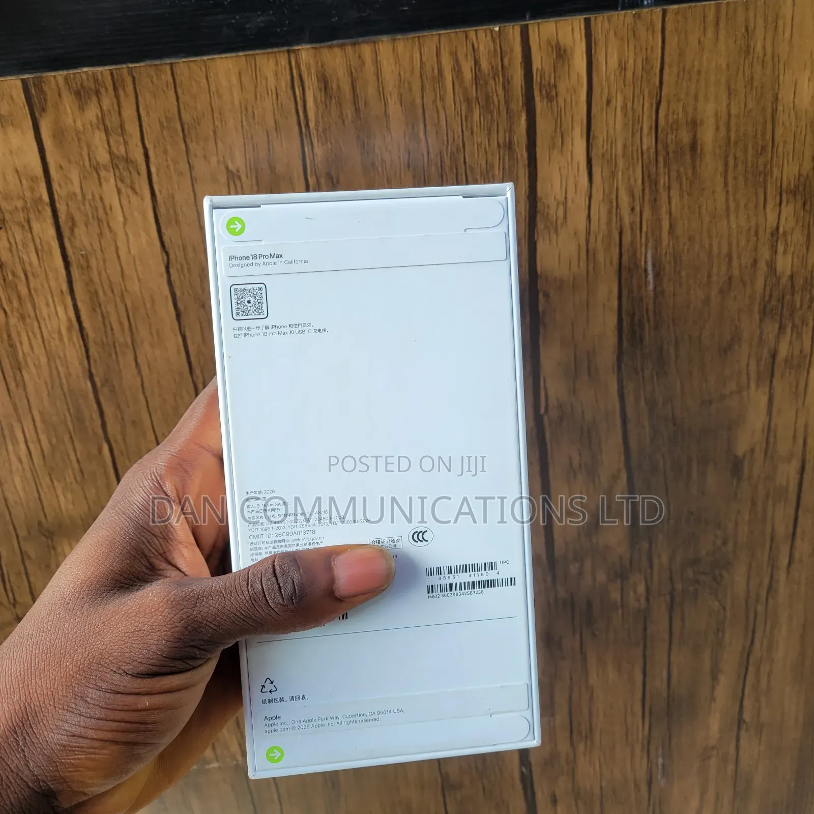New Apple iPhone 18 Pro Max 256 GB Red