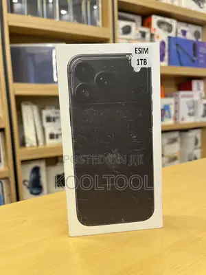 New Apple iPhone 18 Pro Max 1 TB Black