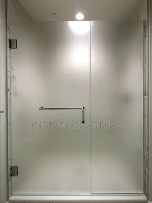 Full Frosted Glass Shower Cubicle With Door | Custom-Made & Installed