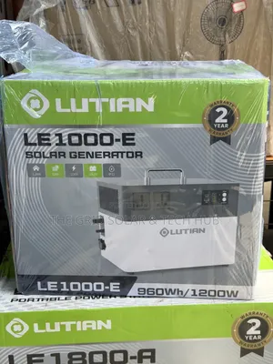 Brand New Lutian LE1000-E Solar Generator (960Wh / 1200W)