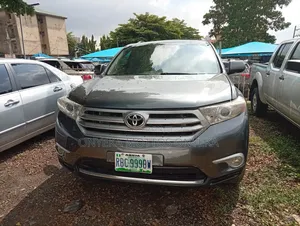 Toyota Highlander Limited 3.5l 4WD 2013 Gray