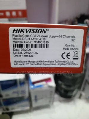 Hikvision 16 Channels Power Supply Box