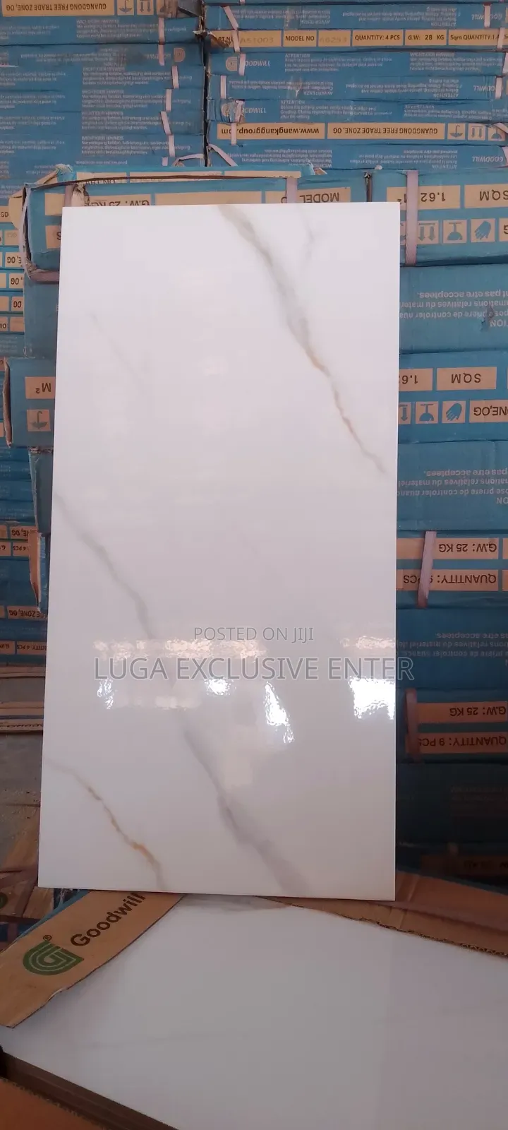 Gold Strips Wall Tiles