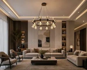 Nordic Modern Lighting Sitting Room