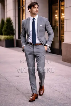 Ash Color Suit