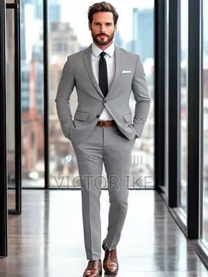 Quality Grey Suit for Men