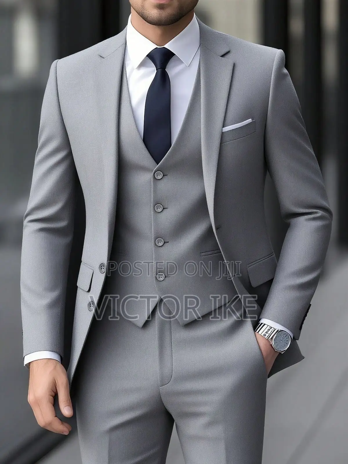Quality Grey Suit for Men