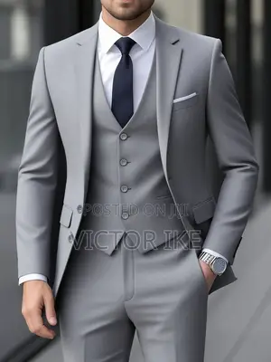 Quality Grey Suit for Men